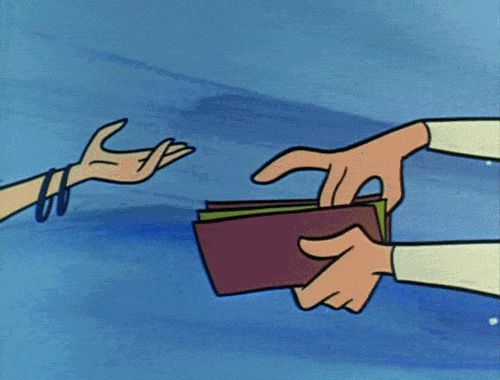 Never show your wallet to a woman