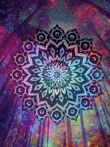 Psychedelic mandala