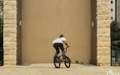 Insane wall ride