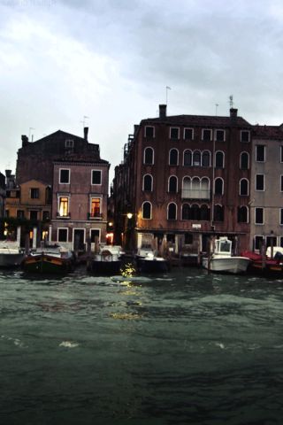 Icy calm Venice