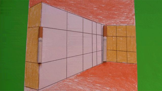 Two cigarets illusion