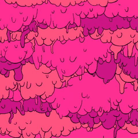 Pink mess