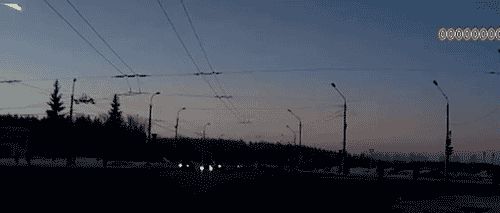 Meteorite in Russia