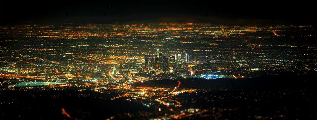 LA nighttime timelapse