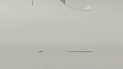 Breaking wineglass