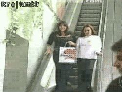 Running away from the ladder