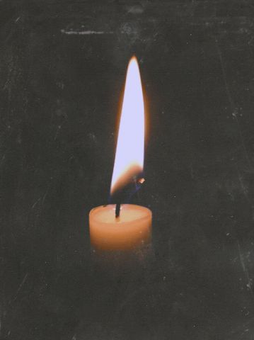 Unfading candle