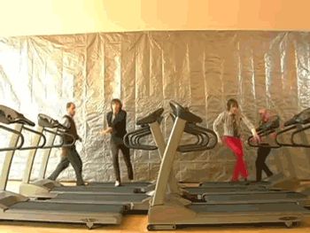 Dance on treadmills