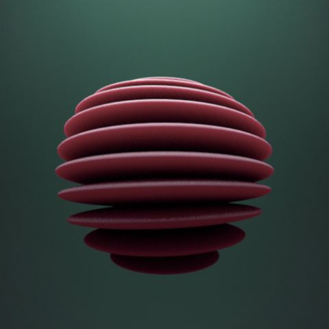 Pink sphere
