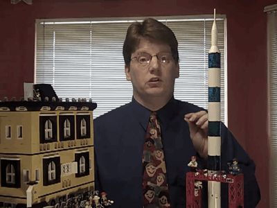 Lego Town promo video does not go as planned