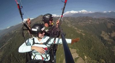 Meeting in flight