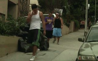 Garbage bag comes to life