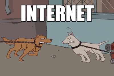 Internet and reality fight