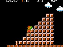 Infinite lifes in Super Mario Bros