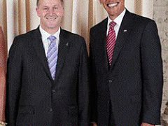Obama's unwavering smile