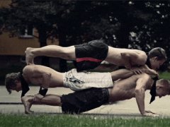 3x pushups