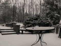 24 hours with snow