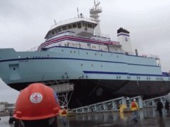 Launch of the ship