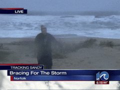 Hurricane Sandy Gangnam style