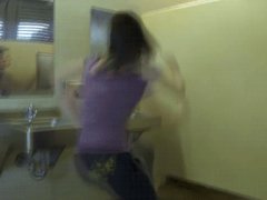 Using parkour skills