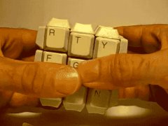 Keyboard rubik’s cube