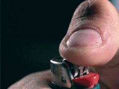 Lighter slow-motion