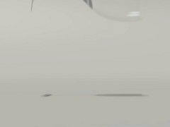 Breaking wineglass