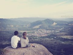 Romance on the mountain top