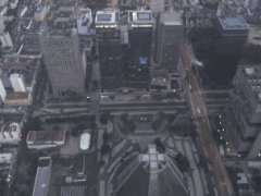 Extreme between skyscrapers