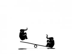 Funny elephants