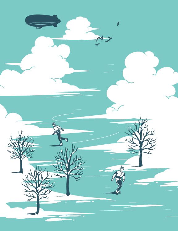 Skating Over
