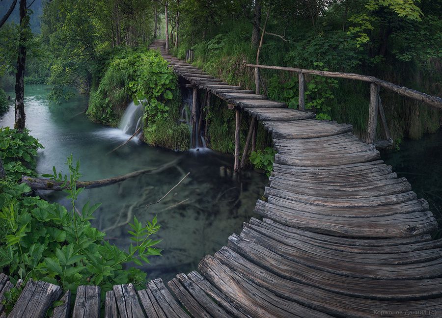 Plitvice heart