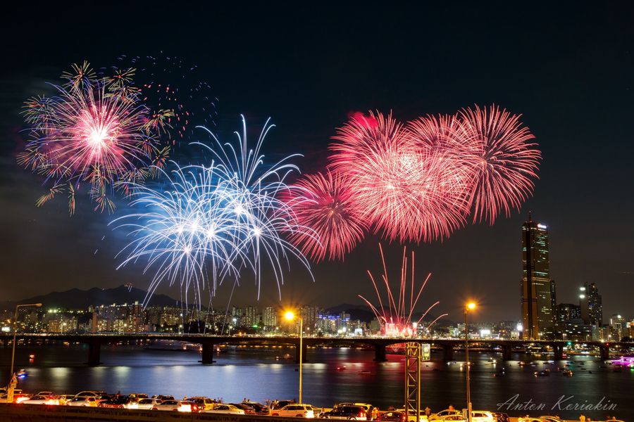 Seoul fireworks festival 2012