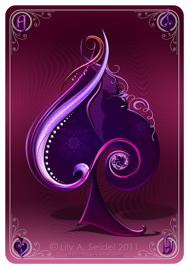 Ace of Spades Card