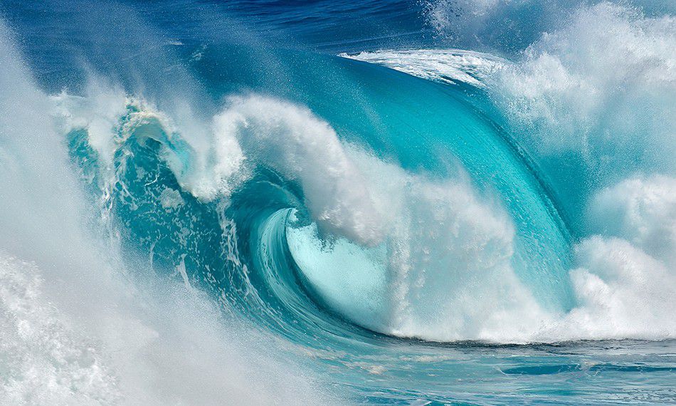 When the ocean turns into blue fire