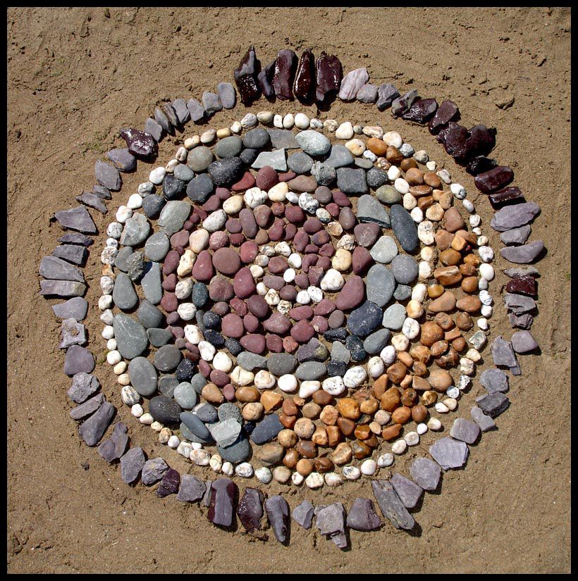 Pebble Mandala