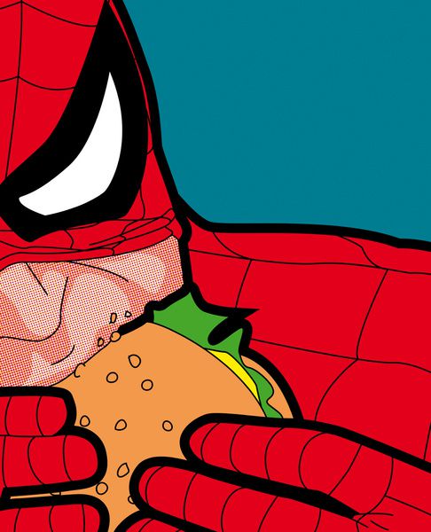 The secret life of heroes - Spiderfood