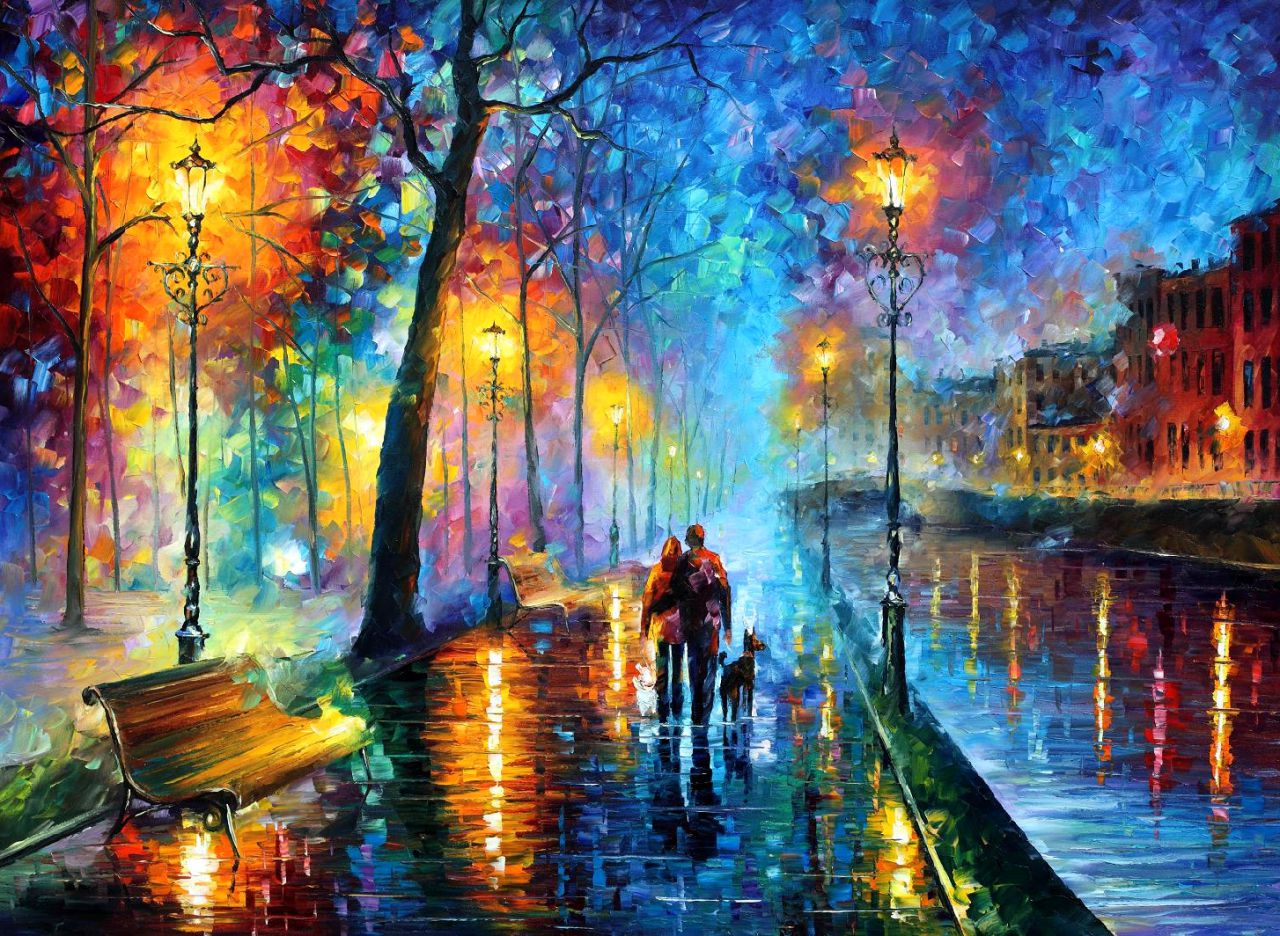 The melody of the night
