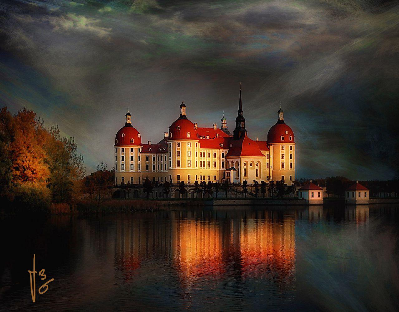 Chateau "Moritzburg", Saxonia