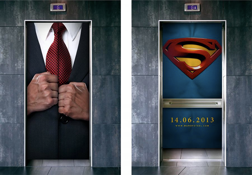 Clever Man of Steel marketing