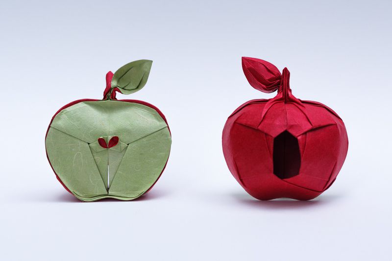 Origami Apple