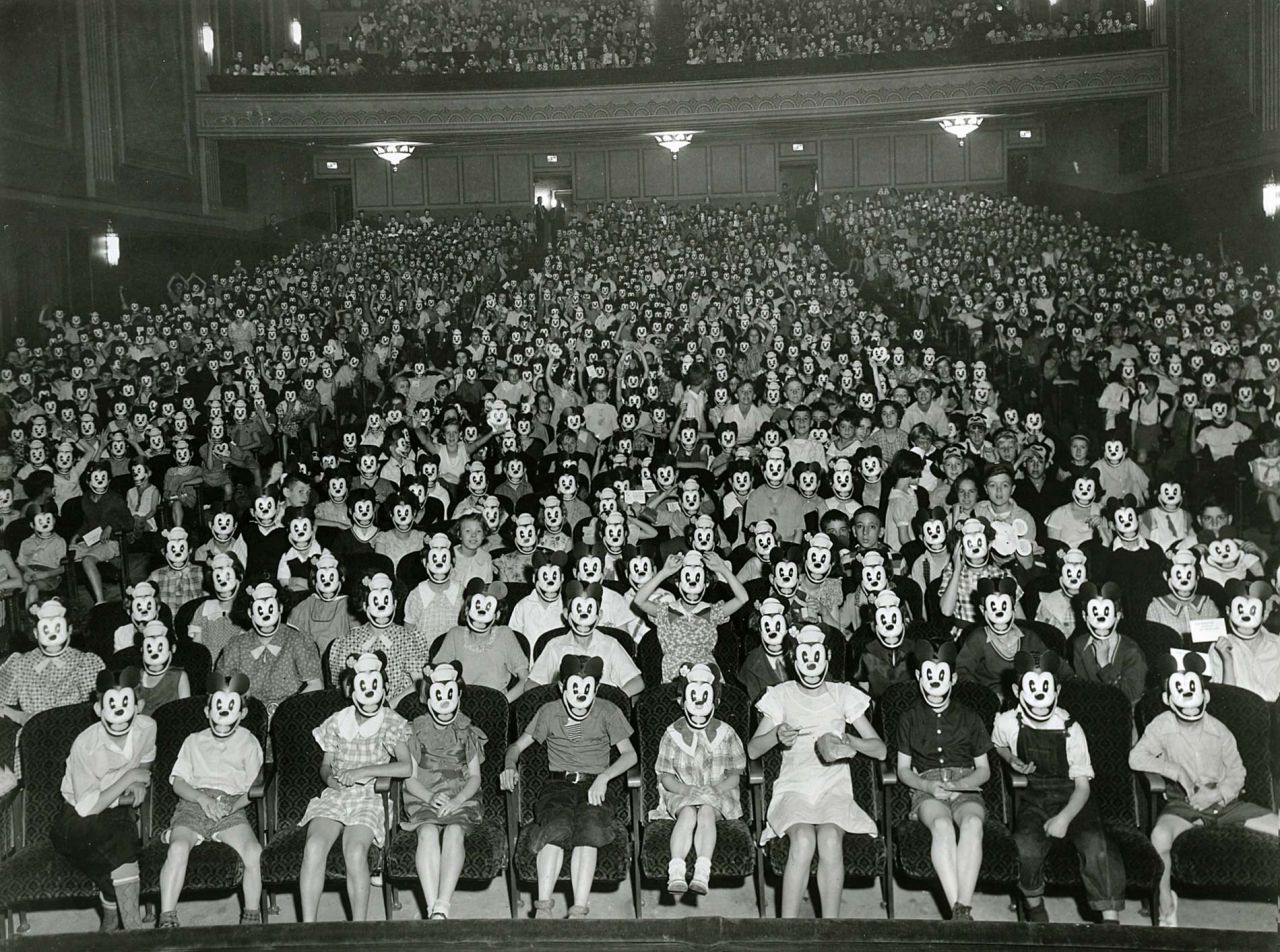 A meeting of the Mickey Mouse Club, early 1930s