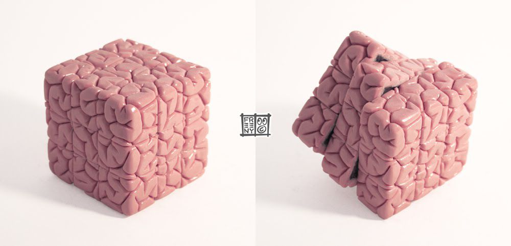 ‘<strong>Rubik’s Brain Cube</strong>’ by <a href=