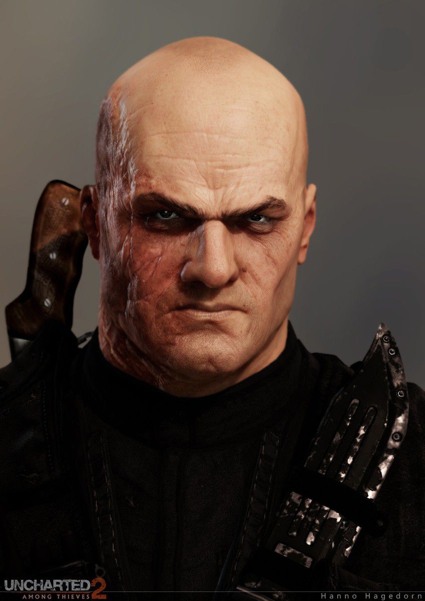 Uncharted 2 Character Art