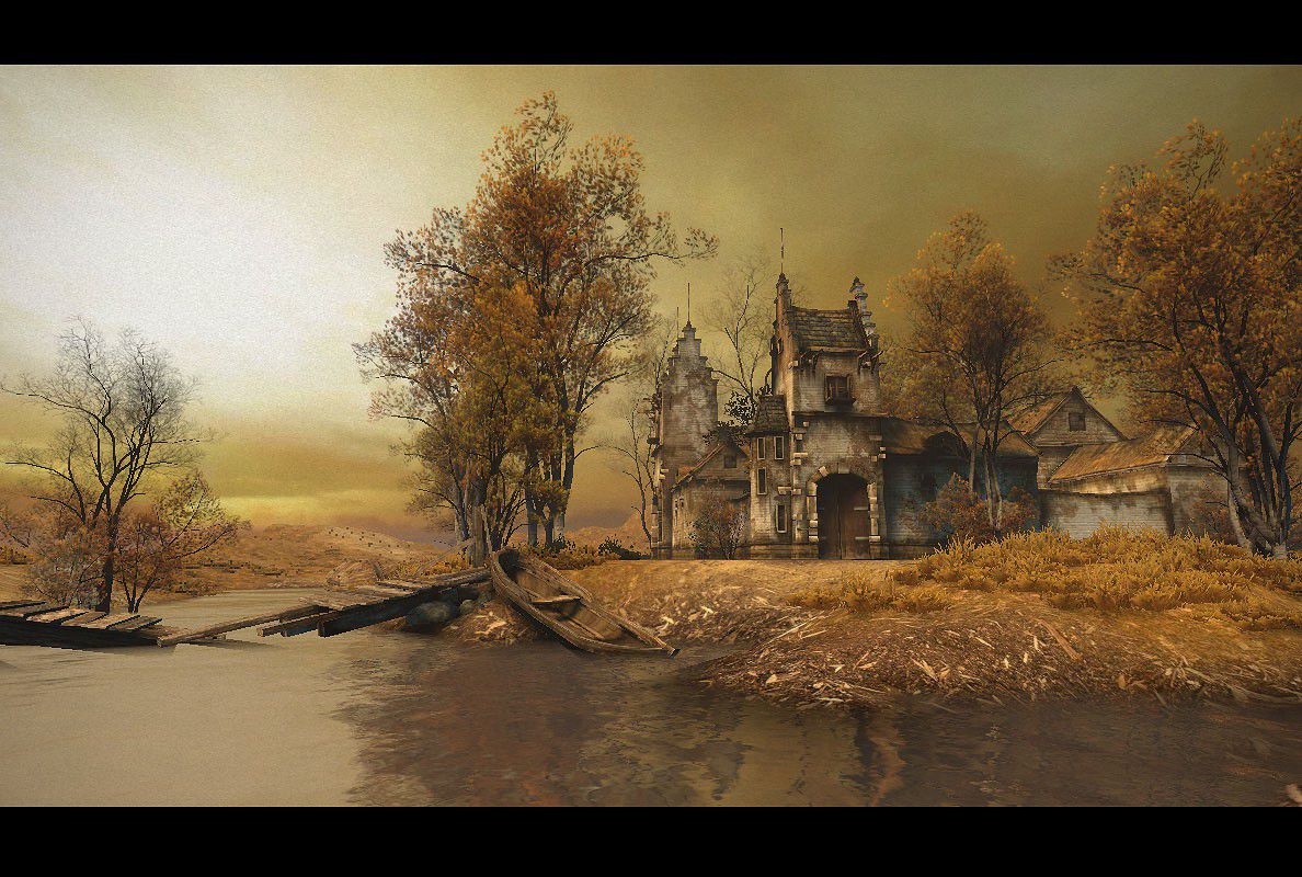 Abandoned Villa (game Art)