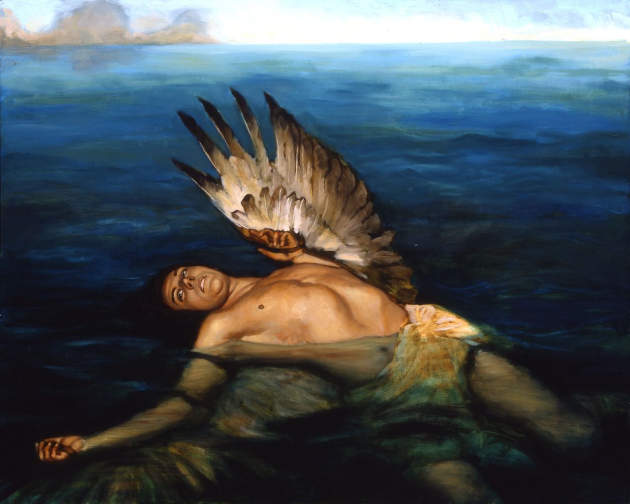 ‘<strong>Icarus Drowning</strong>’ by <a href=