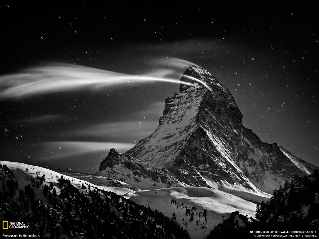 Matterhorn at Night
