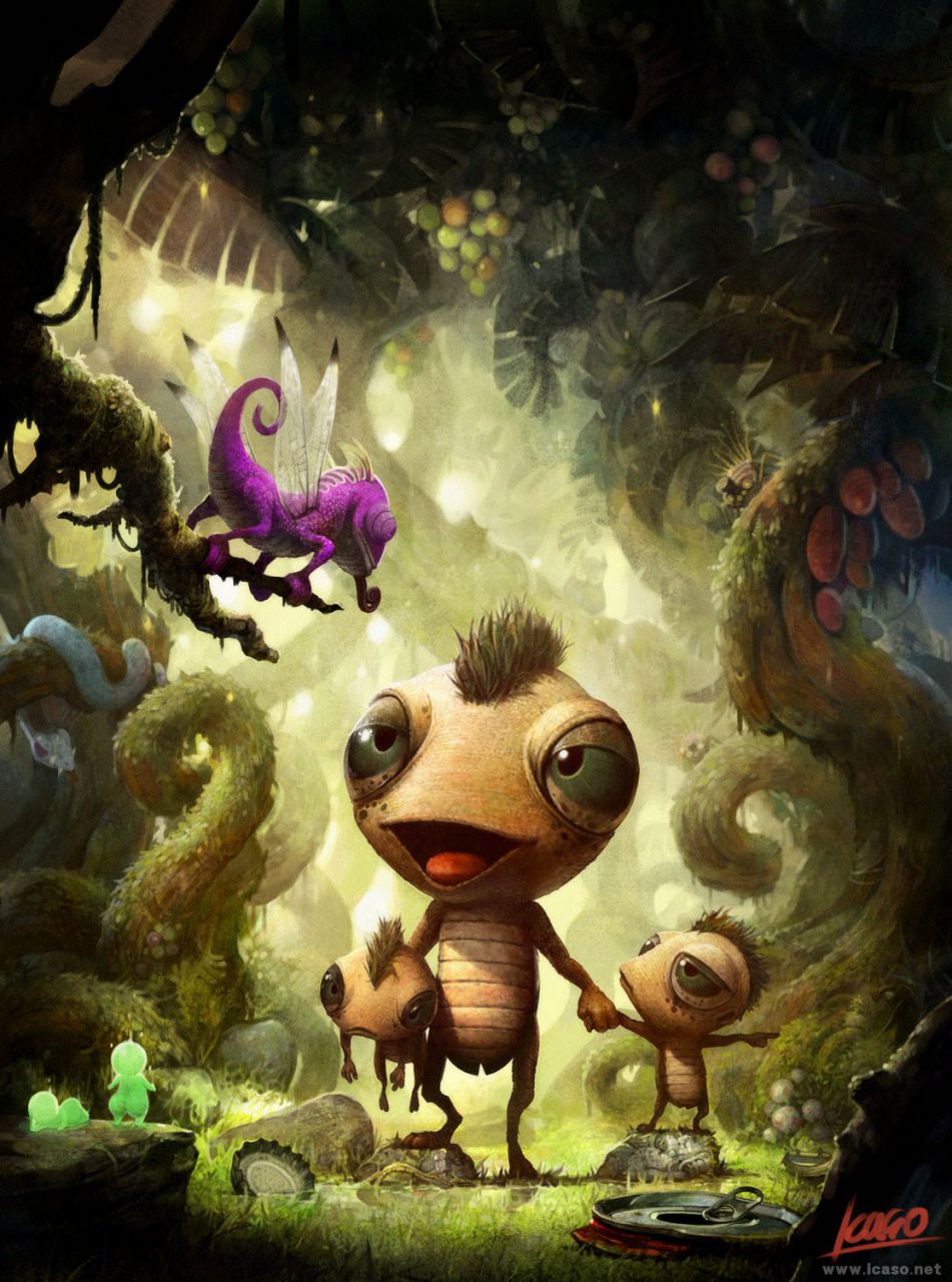 Alien's picnic