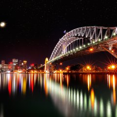 Star-burst reflection