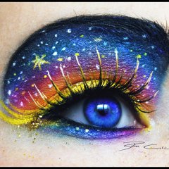 Galaxy Girl Make Up + Tutorial!